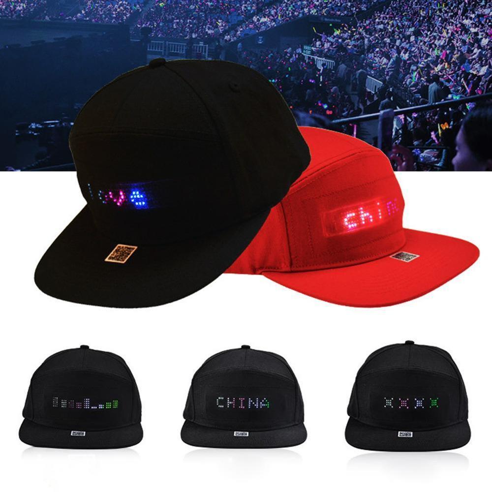 scrolling message hat scrolling message led hat