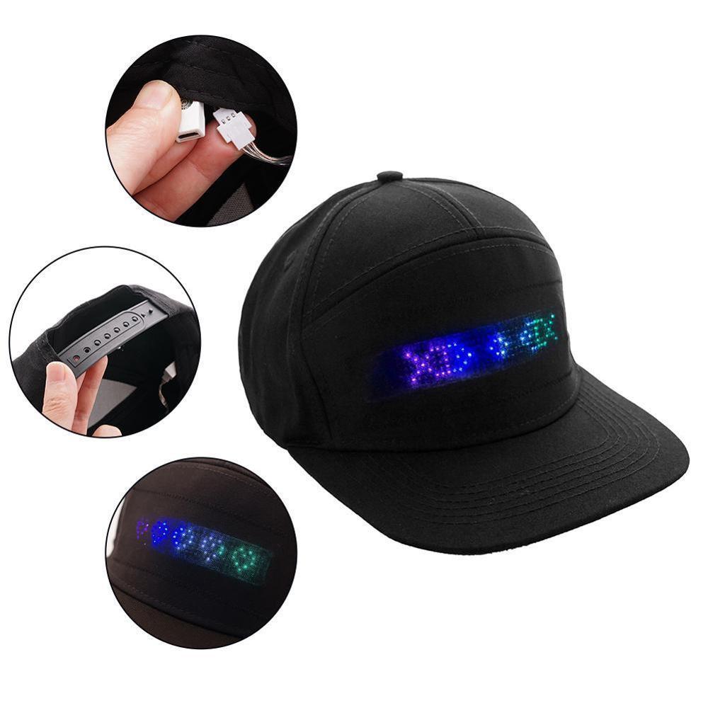 scrolling message hat scrolling message led hat