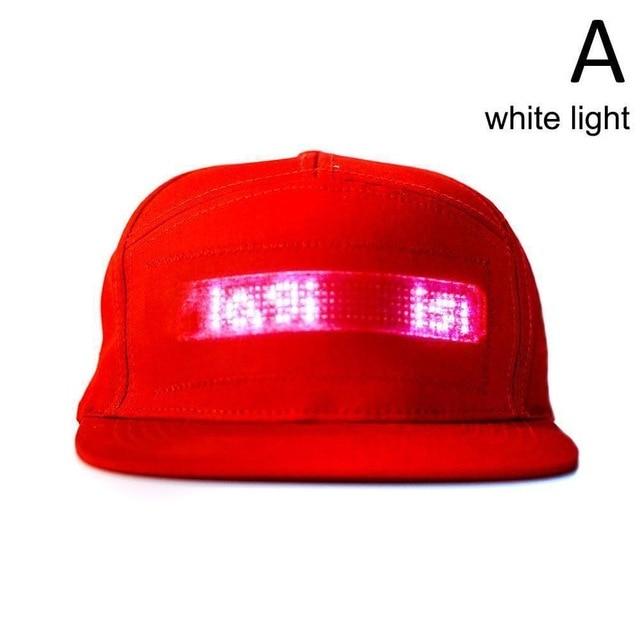 scrolling message hat scrolling message led hat