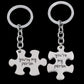 couple keychain cute couple keychains his and her keychains couple keyrings key to my heart keychain matching keychains for couples