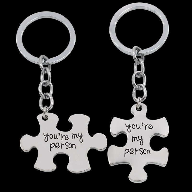 You Are My Person Couple Keychain Secondary image