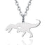 T-Rex Dinosaur Heart Necklace