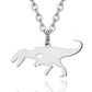 T-Rex Dinosaur Heart Necklace
