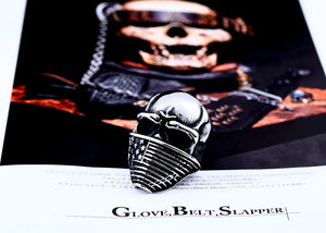 American Flag Stainless Steel Mens Skull Ring skull rings for men skull ring skull rings for women