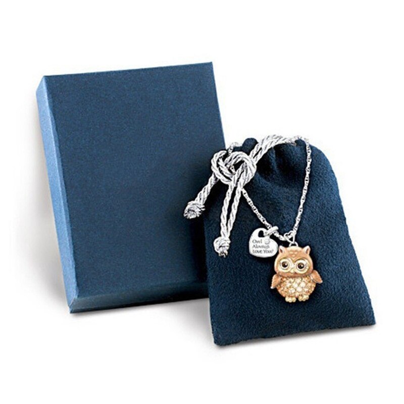Owl Always Love You Cute Owl Necklace Secondary image