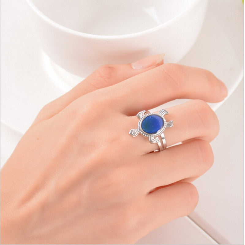 turtle ring sea turtle ring turtle ring silver turtle mood ring turtle ring for men turquoise turtle ring turtle promise rings Main image