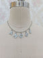 Angel Crystal Silver Choker Necklace