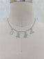 Baby Crystal Silver Choker Necklace