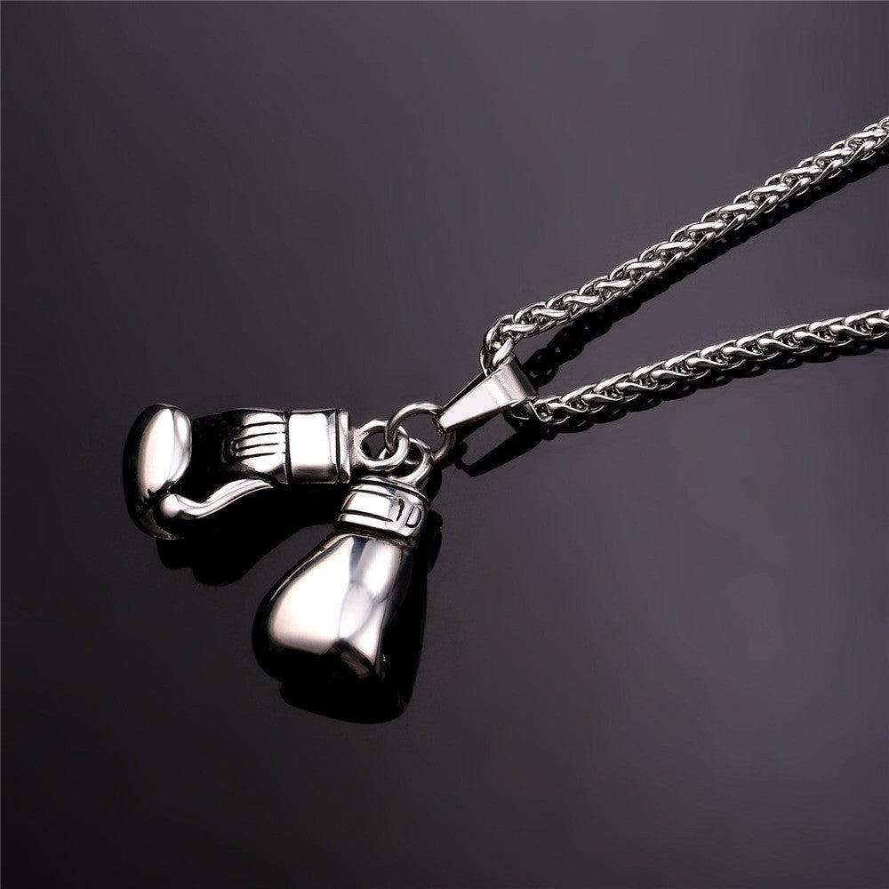 Boxing Gloves Necklace