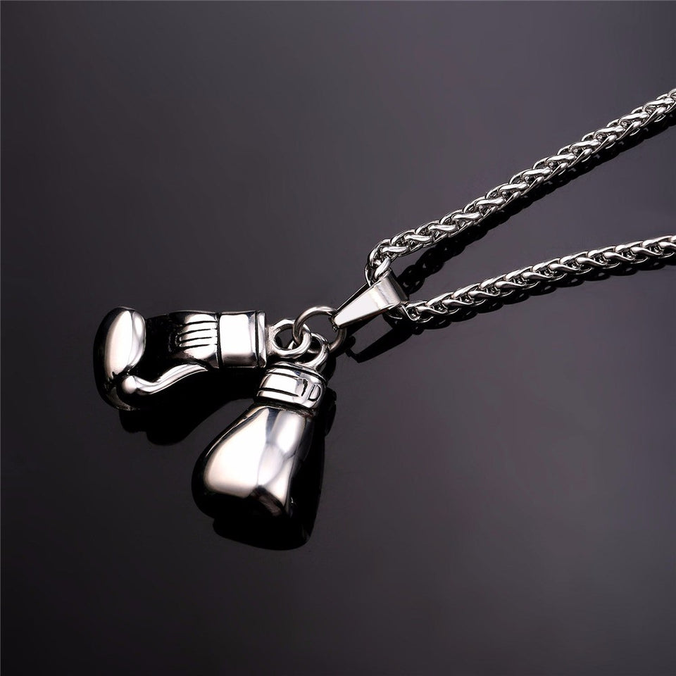 Boxing Gloves Necklace