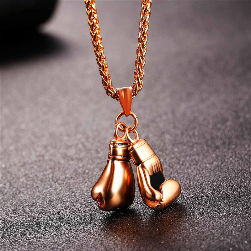 Boxing Gloves Necklace