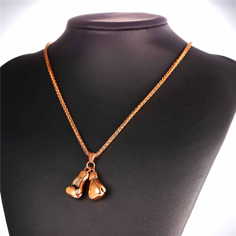 Boxing Gloves Necklace