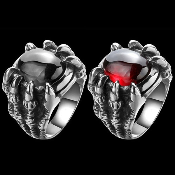 dragon ring, mens dragon ring, dragon ring silver, dragon claw ring, dragon eye ring