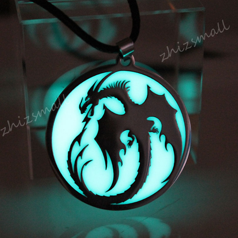 Glow In The Dark Necklaces, Glow In The Dark Necklace, Dragon Necklaces, Dragon Necklace Main image