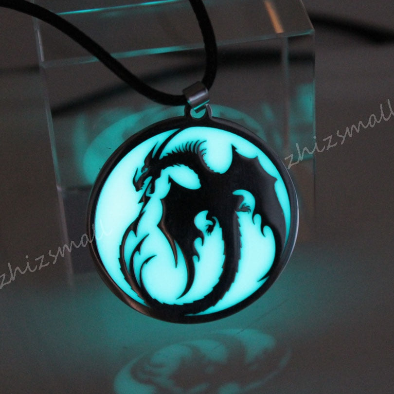 Glow In The Dark Necklaces, Glow In The Dark Necklace, Dragon Necklaces, Dragon Necklace