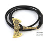 Axe Leather Bracelet