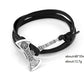 Axe Leather Bracelet