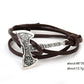 Axe Leather Bracelet