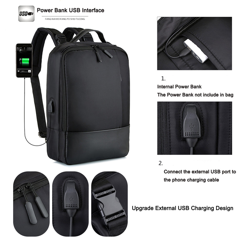 Multifunction USB Anti-Theft Backpack