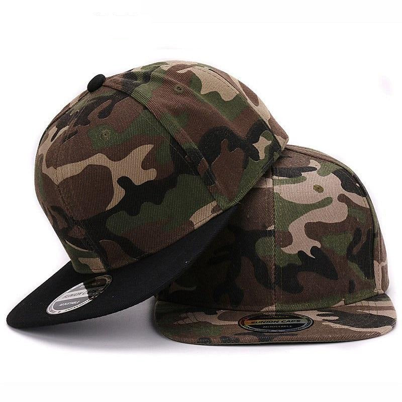 Camouflage Snapback Hat Cap Main image