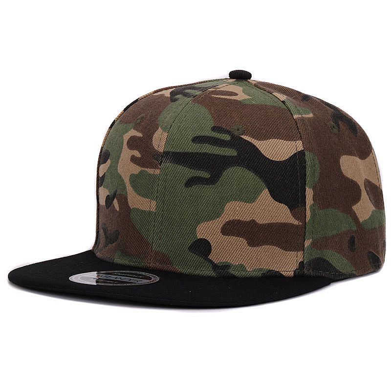 Camouflage Snapback Hat Cap