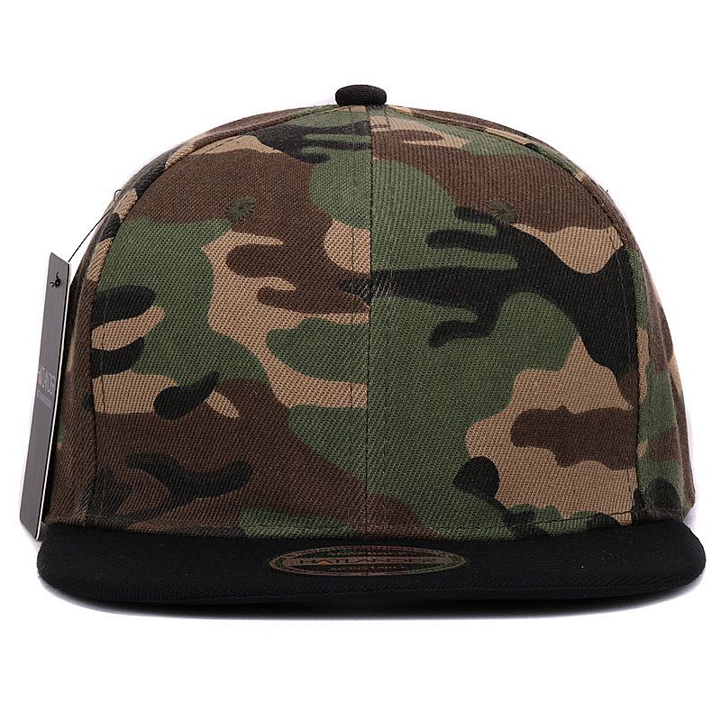 Camouflage Snapback Hat Cap