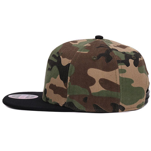 Camouflage Snapback Hat Cap