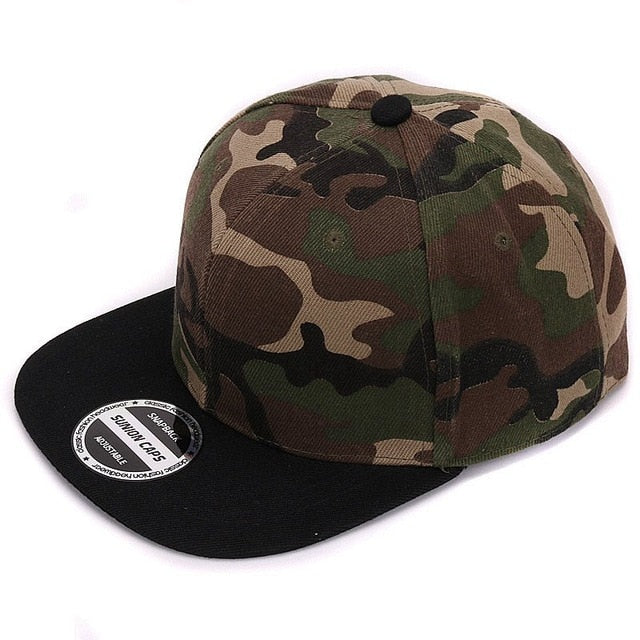 Camouflage Snapback Hat Cap
