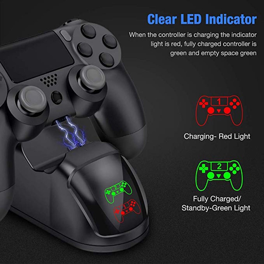 PS4 Controller Charger - Dualshock Charging Base PS4 Charger