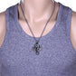 Flame Dragon Pendant Necklace