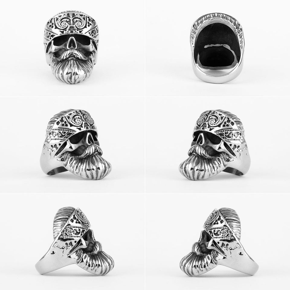 Pirate Ring, Pirate Rings, Skull Ring, Skull Rings