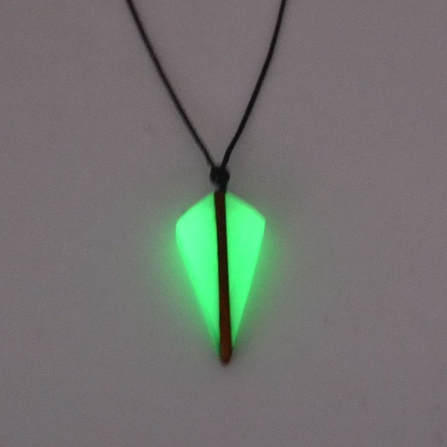 Glowing Arrow Necklace
