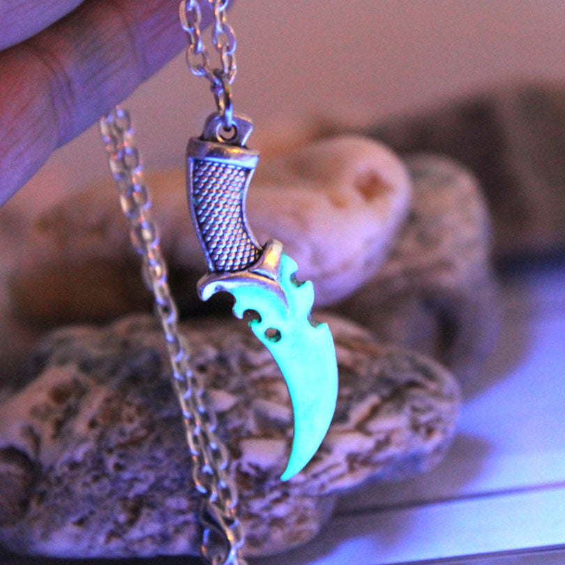 Glowing Dagger Necklace Secondary image