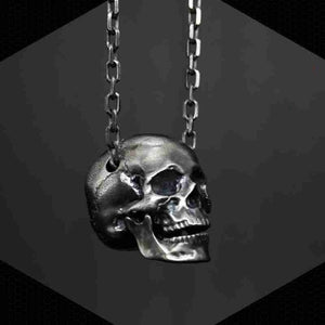 Retro Gothic 316L Stainless Steel Skull Necklace Retro Gothic 316L Stainless Steel Skull Necklace