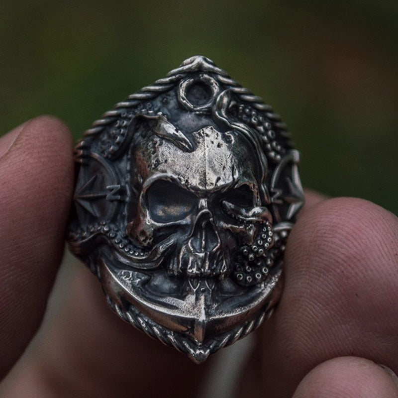 Pirate Ring, Pirate Rings, Skull Ring, Skull Rings