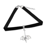 Gothic Vampire Bat Choker Necklace Gothic Vampire Bat Choker Necklace