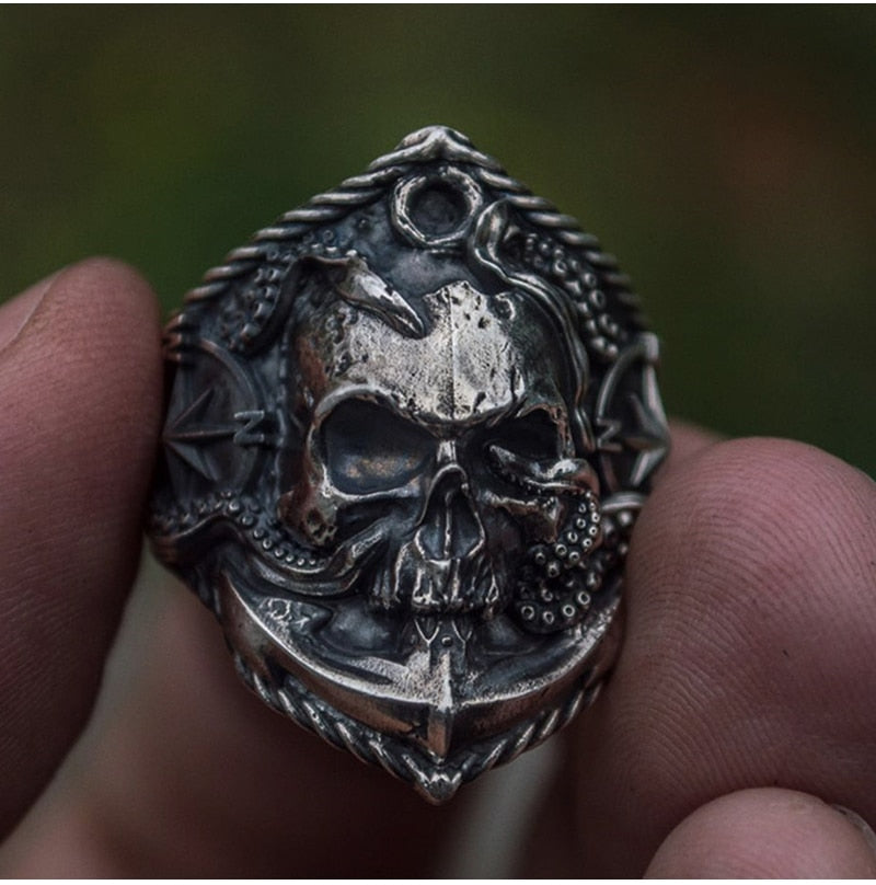 Pirate Ring, Pirate Rings, Skull Ring, Skull Rings