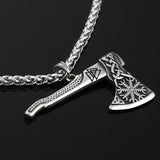 Nordic Double-sided Viking Axe Necklace Nordic Double-sided Viking Axe Necklace