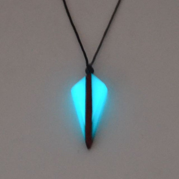 Arrow Necklace, Arrow Necklaces, Glow In The Dark Necklace, Glow In The Dark Necklaces
