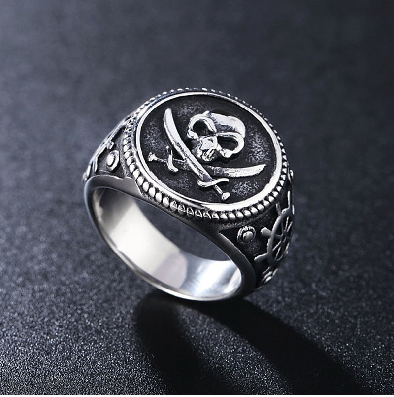 Pirate Ring, Pirate Rings, Skull Ring, Skull Rings