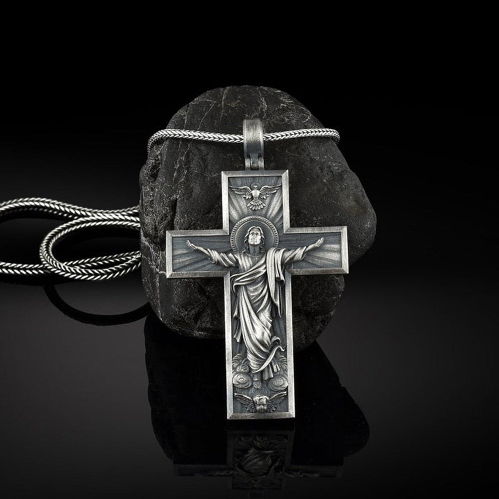 Christian Necklace, Virgin Mary Necklace, Religious Necklace, Jesus Necklace Main image