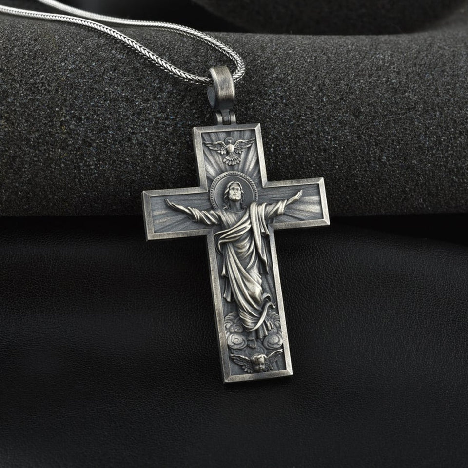 Christian Necklace, Virgin Mary Necklace, Religious Necklace, Jesus Necklace