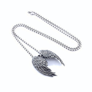 316L Stainless Steel Angel Wing Pendant Necklace 316L Stainless Steel Angel Wing Pendant Necklace