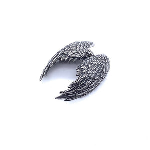 316L Stainless Steel Angel Wing Pendant Necklace 316L Stainless Steel Angel Wing Pendant Necklace