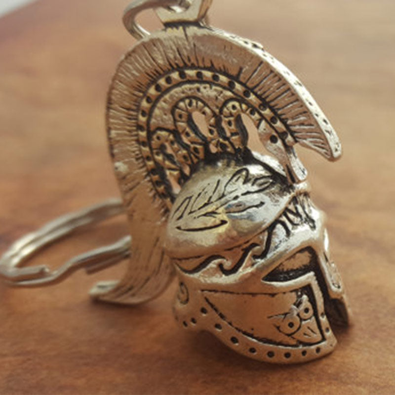 Spartan Roman Helmet Warrior Greek Gladiator Keychain Main image