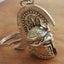 Spartan Roman Helmet Warrior Greek Gladiator Keychain