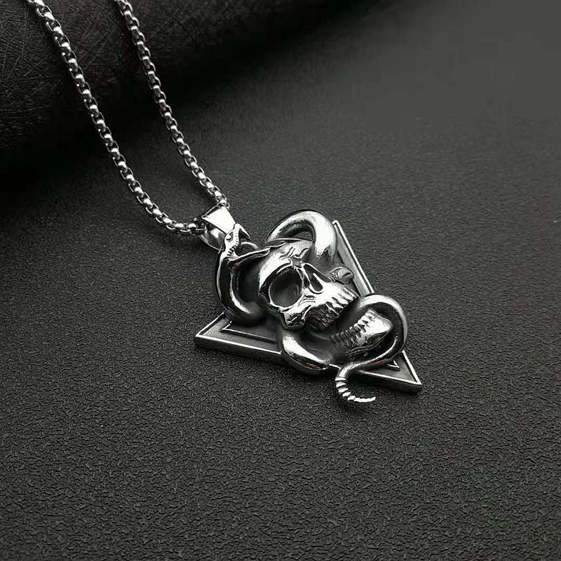Snake And Skull Necklace Secondary image