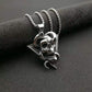 Snake And Skull Necklace