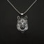 Viking Wolf Pendant Necklace