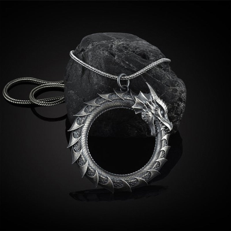 Circular Dragon Necklace Main image